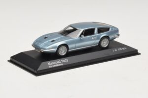 Maserati Indy Blue Metallic Minichamps 1:43 437123122 Pressofusione — immagine 2 di 4