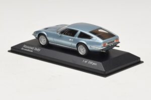 Maserati Indy Blue Metallic Minichamps 1:43 437123122 Pressofusione — immagine 3 di 4