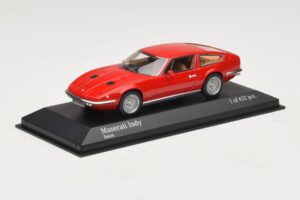 Maserati Indy Rosso Minichamps 1:43 437123120 Pressofusione — immagine 2 di 4
