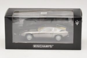 Maserati Khamsin Grey Metallic Minichamps 1:43 437123220 Pressofusione — immagine 4 di 4
