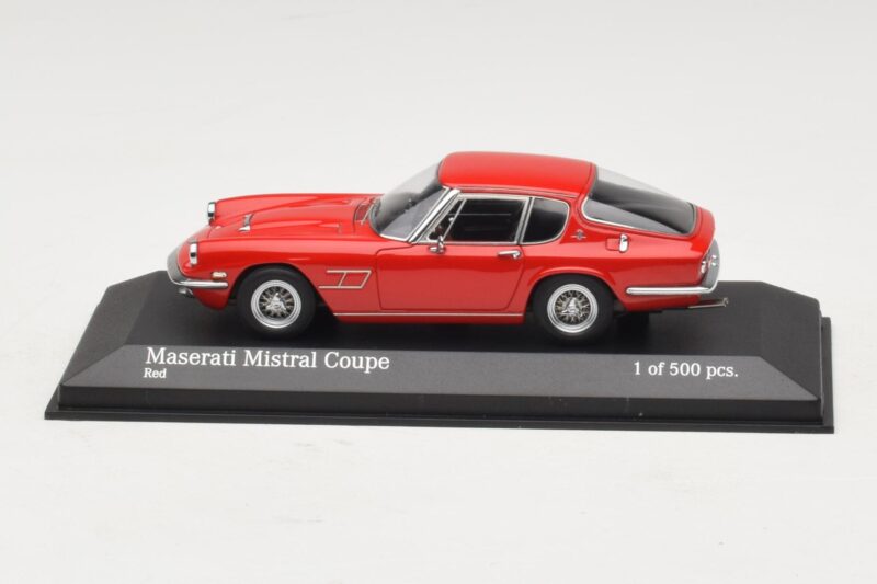 Maserati Mistral Rosso Minichamps 1:43 Maserati Mistral Rosso Minichamps 1:43 437123424 Pressofusione