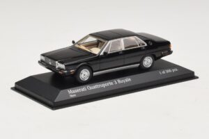 Maserati Quattroporte III Royale Nero Minichamps 1:43 437123501 Pressofusione — immagine 2 di 4