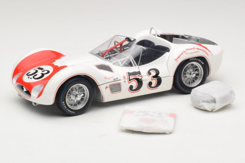 Maserati Tipo 61 #53 B. Krause Los Angeles Times Grand Prix Winner 1960 Minichamps 1:18 100601253 Pressofusione