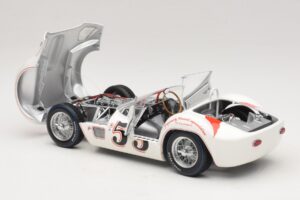 Maserati Tipo 61 #53 B. Krause Los Angeles Times Grand Prix Winner 1960 Minichamps 1:18 100601253 Pressofusione — immagine 5 di 8