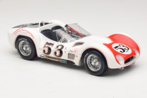 Maserati Tipo 61 #53 B. Krause Los Angeles Times Grand Prix Winner 1960 Minichamps 1:18 100601253 Pressofusione — immagine 6 di 8