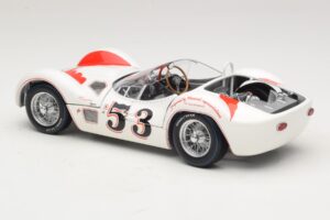Maserati Tipo 61 #53 B. Krause Los Angeles Times Grand Prix Winner 1960 Minichamps 1:18 100601253 Pressofusione — immagine 7 di 8