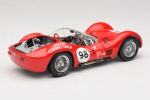 Maserati Tipo 61 #98 C. Shelby Times Mirror Grand Prix for Sportscars 1960 Minichamps 1:18 100601298 Pressofusione — immagine 3 di 8