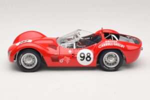Maserati Tipo 61 #98 C. Shelby Times Mirror Grand Prix for Sportscars 1960 Minichamps 1:18 100601298 Pressofusione — immagine 4 di 8