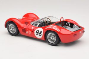 Maserati Tipo 61 #98 C. Shelby Times Mirror Grand Prix for Sportscars 1960 Minichamps 1:18 100601298 Pressofusione — immagine 7 di 8