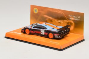 McLaren F1 GTR Gulf Team Davidoff #41 P-H. Raphanel / J-M. Gounon FIA GT Championship 1997 Minichamps 1:43 533174341 Pressofu — immagine 3 di 4