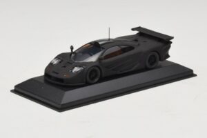 McLaren F1 GTR Longtail Nero Opaco 1997 Minichamps 1:43 MCLAREN010 Pressofusione