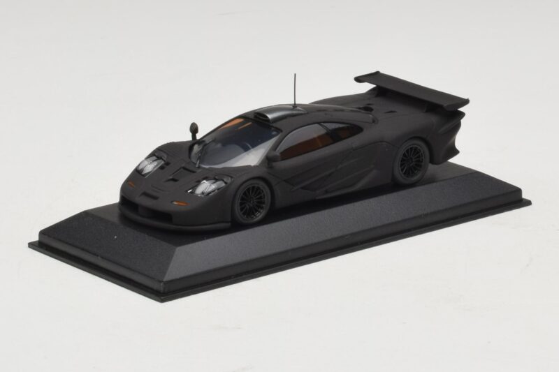 McLaren F1 GTR Longtail Nero Opaco 1997 Minichamps 1:43 MCLAREN010 Pressofusione