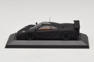 McLaren F1 GTR Longtail Nero Opaco 1997 Minichamps 1:43 MCLAREN010 Pressofusione — immagine 3 di 4
