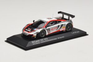 McLaren MP4-12C GT3 #107 Hexis Racing Cazenave / O. Panis 24 Hours of Spa 2013 Minichamps 1:43 437131397 Pressofusione — immagine 2 di 4