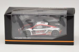 McLaren MP4-12C GT3 #107 Hexis Racing Cazenave / O. Panis 24 Hours of Spa 2013 Minichamps 1:43 437131397 Pressofusione — immagine 4 di 4