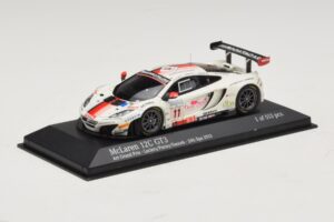 McLaren MP4-12C GT3 #11 Art Grand Prix Leclerc / Parisy 24 Hours of Spa 2013 Minichamps 1:43 437131311 Pressofusione — immagine 2 di 4