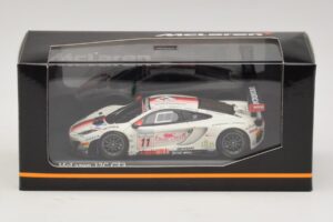 McLaren MP4-12C GT3 #11 Art Grand Prix Leclerc / Parisy 24 Hours of Spa 2013 Minichamps 1:43 437131311 Pressofusione — immagine 4 di 4