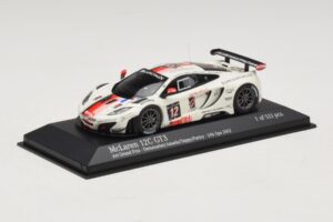 McLaren MP4-12C GT3 #12 Art Grand Prix Demoustier / Amado 24 Hours of Spa 2012 Minichamps 1:43 437121312 Pressofusione — immagine 2 di 4