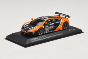 McLaren MP4-12C GT3 #15 Boutsen Racing Bovy / Broggi 24 Hours of Spa 2012 Minichamps 1:43 437121315 Pressofusione — immagine 2 di 4