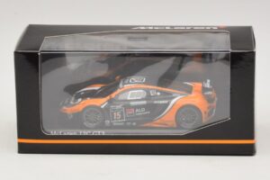 McLaren MP4-12C GT3 #15 Boutsen Racing Bovy / Broggi 24 Hours of Spa 2012 Minichamps 1:43 437121315 Pressofusione — immagine 4 di 4