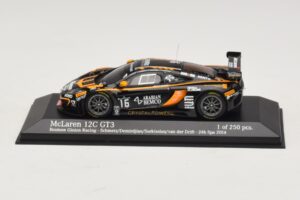 McLaren MP4-12C GT3 #16 Boutsen Racing Schmetz / Demirdjian 24 Hours of Spa 2014 Minichamps 1:43 437141316 Pressofusione