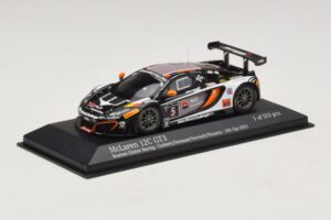 McLaren MP4-12C GT3 #5 Boutsen Racing Guilvert / Dermont 24 Hours of Spa 2013 Minichamps 1:43 437131305 Pressofusione — immagine 2 di 4