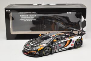 McLaren MP4-12C GT3 #5 D. Wauters 24 Hours of Spa 2013 Minichamps 1:18 151131305 Pressofusione — immagine 6 di 6