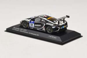 McLaren MP4-12C GT3 #69 Dorr Motorsport Adams / Klasen 24 Hours of Nurburgring 2014 Minichamps 1:43 437131399 Pressofusione — immagine 3 di 4