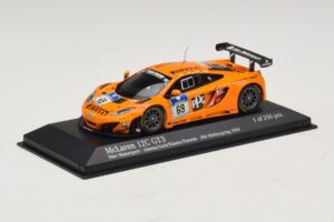 McLaren MP4-12C GT3 #69 Dorr Motorsport Adams / S. Asch 24 Hours of Nurburgring 2014 Minichamps 1:43 437141369 Pressofusione — immagine 2 di 4