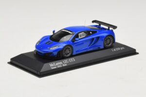 McLaren MP4-12C GT3 Street Blu Minichamps 1:43 437121397 Pressofusione — immagine 2 di 4