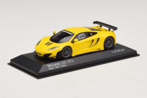 McLaren MP4-12C GT3 Street Giallo Minichamps 1:43 437121396 Pressofusione — immagine 2 di 4