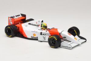 McLaren MP4/8 Ford #8 A. Senna Winner European GP 1993 Minichamps 1:18 540931818 Pressofusione — immagine 7 di 7