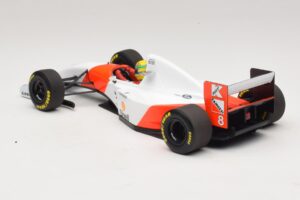 McLaren MP4/8 Ford #8 A. Senna Winner Japanese GP 1993 Minichamps 1:18 540931878 Pressofusione — immagine 5 di 7