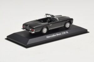 Mercedes 230 SL W113 Grigio Maxichamps 1:43 94003231 Pressofusione — immagine 2 di 4