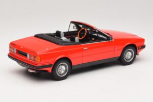Mercedes 300 Cabriolet Rosso Scuro Minichamps 1:43 437032131 Pressofusione — immagine 2 di 6