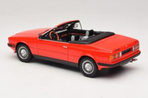 Mercedes 300 Cabriolet Rosso Scuro Minichamps 1:43 437032131 Pressofusione — immagine 5 di 6