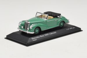 Mercedes 300S Cabriolet Verde Minichamps 1:43 430032335 Pressofusione — immagine 2 di 5