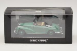 Mercedes 300S Cabriolet Verde Minichamps 1:43 430032335 Pressofusione — immagine 5 di 5