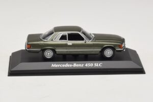 Mercedes 450 SLC C107 Verde Scuro Metallizzato Maxichamps 1:43 940033420 Pressofusione