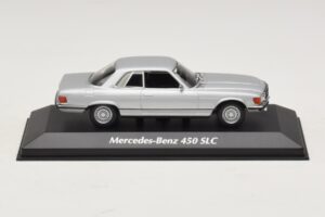Mercedes 450 SLC C107 Argento Maxichamps 1:43 940033421 Pressofusione