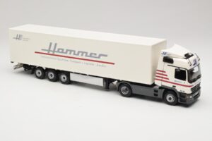 Mercedes Actros 1844LS Koffersattelzug Hammer Aachen Minichamps 1:43 499039105 Pressofusione — immagine 4 di 6