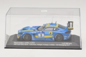 Mercedes AMG GT3 Black Falcon #9 Y. Buurman / M. Engel 24 Hours of Nurburgring 2016 Minichamps 1:43 437163009 Pressofusione — immagine 4 di 5