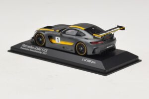 Mercedes AMG GT3 Presentation Hockenheimring 2015 Minichamps 1:43 437163001 Pressofusione — immagine 3 di 4
