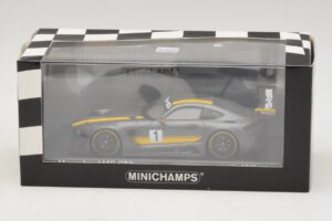 Mercedes AMG GT3 Presentation Hockenheimring 2015 Minichamps 1:43 437163001 Pressofusione — immagine 4 di 4