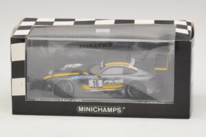 Mercedes AMG GT3 Test Team #16 VLN Winner 3 October 2015 Minichamps 1:43 437163016 Pressofusione — immagine 4 di 4