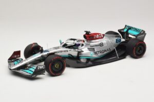 Mercedes AMG Petronas W13 E Performance #63 G. Russell Spanish GP 2022 Minichamps 1:18 110220063 Pressofusione