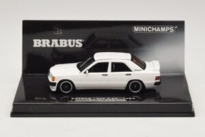 Mercedes Brabus 3.6S 190E W201 Bianco Minichamps 1:43 437032602 Pressofusione