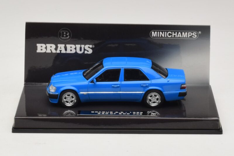 Mercedes Brabus 6.5 500E W124 Blu Minichamps 1:43 Mercedes Brabus 6.5 500E W124 Blu Minichamps 1:43 437032502 Pressofusione