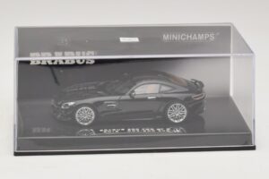 Mercedes Brabus 600 GT S C190 Nero Minichamps 1:43 437032520 Pressofusione — immagine 4 di 5