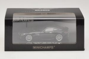 Mercedes Brabus 600 GT S C190 Nero Minichamps 1:43 437032520 Pressofusione — immagine 5 di 5
